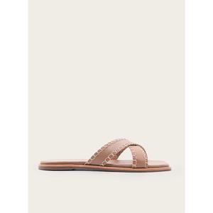 NEW KAANAS women's larimar crosscross sandal in honey